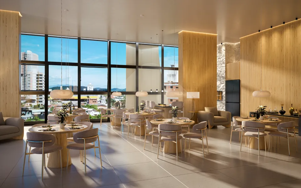Summer Bay Home - Apartamento com 80,5 m², em Balneário Perequê — foto 4
