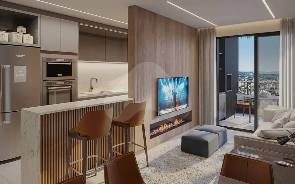 Gaia - Apartamento com 74,82 m², em Cabral — foto 17