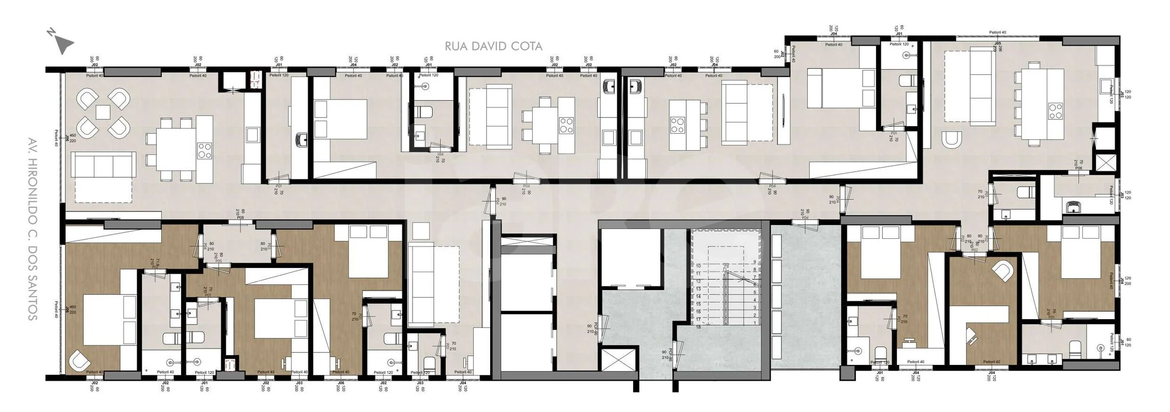 Planta — Pavimento 24