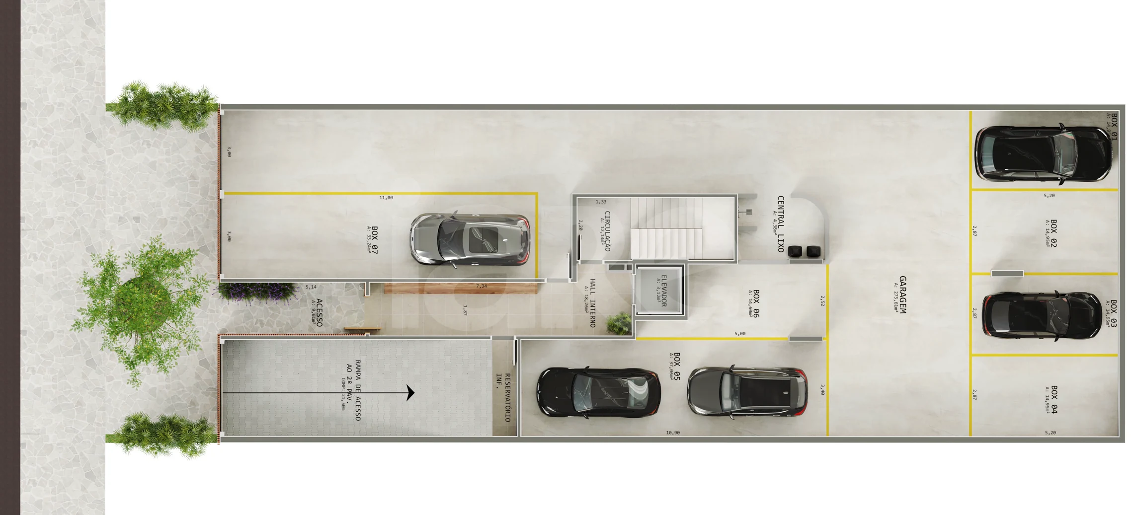 Planta — Pavimento térreo