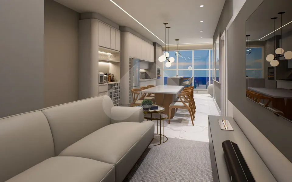 White Tower - Apartamento com 46,26 m², em Perequê — foto 2