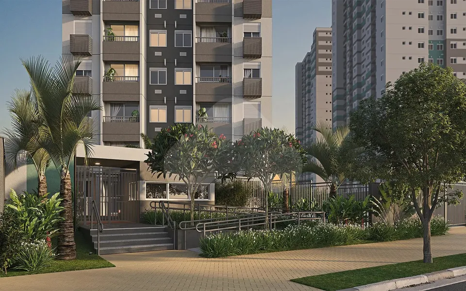 Pátio Central Galeria - Apartamento com 36,77 m², em Cambuci — foto 3