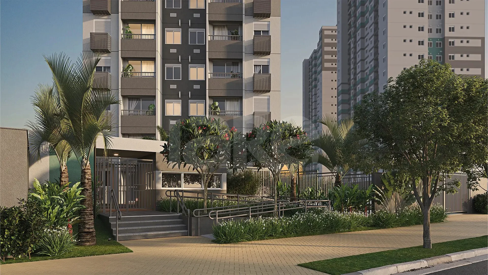 Pátio Central Galeria - Apartamento com 36,77 m², em Cambuci — foto 3