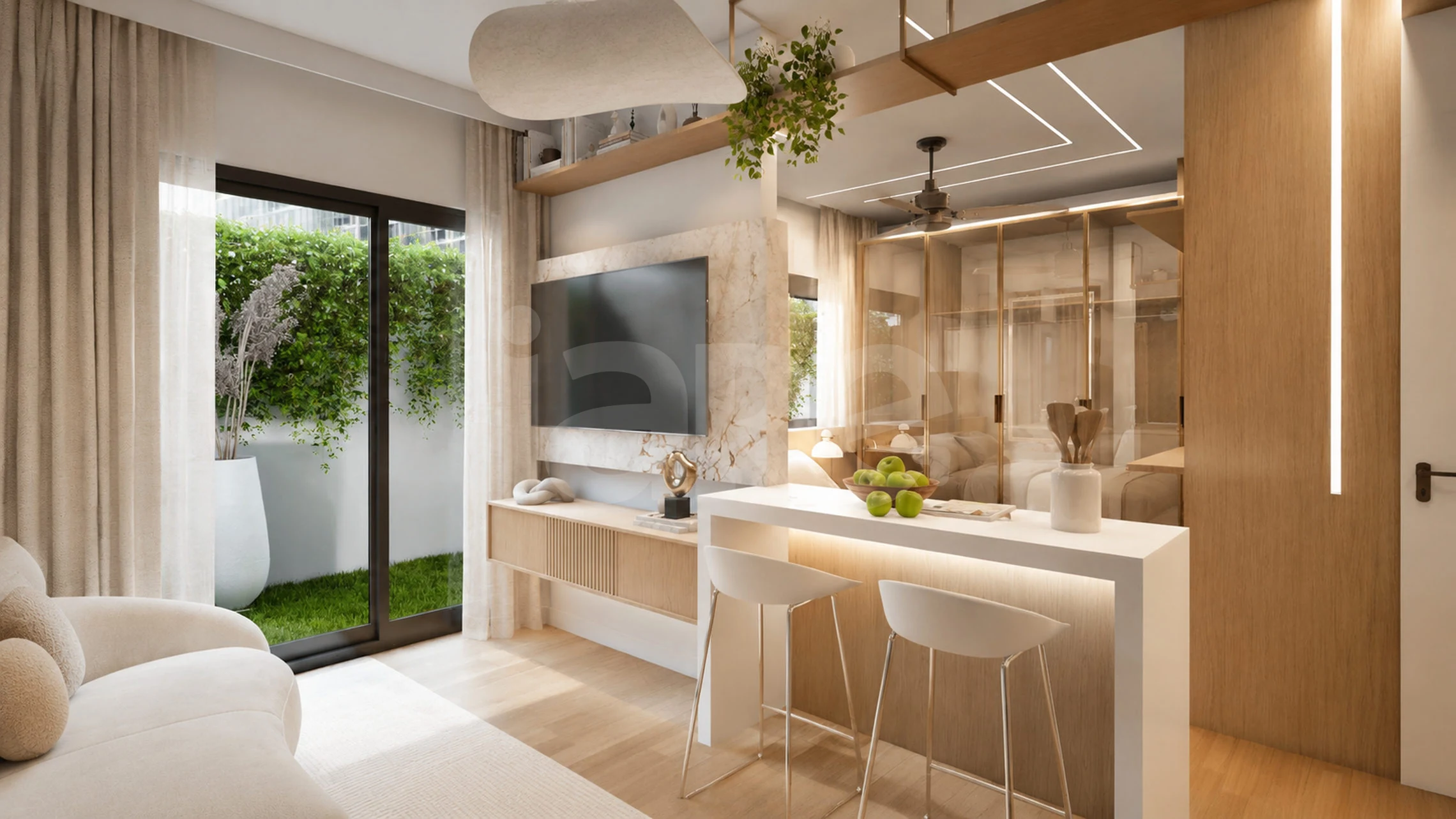 F1 Studios - Studio com 22 m², em Hauer — foto 11