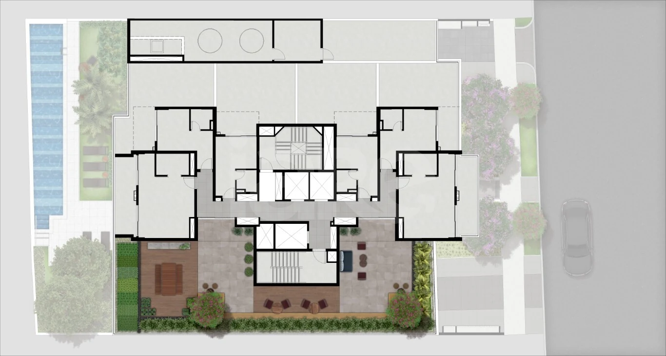 Planta — Pavimento segundo andar