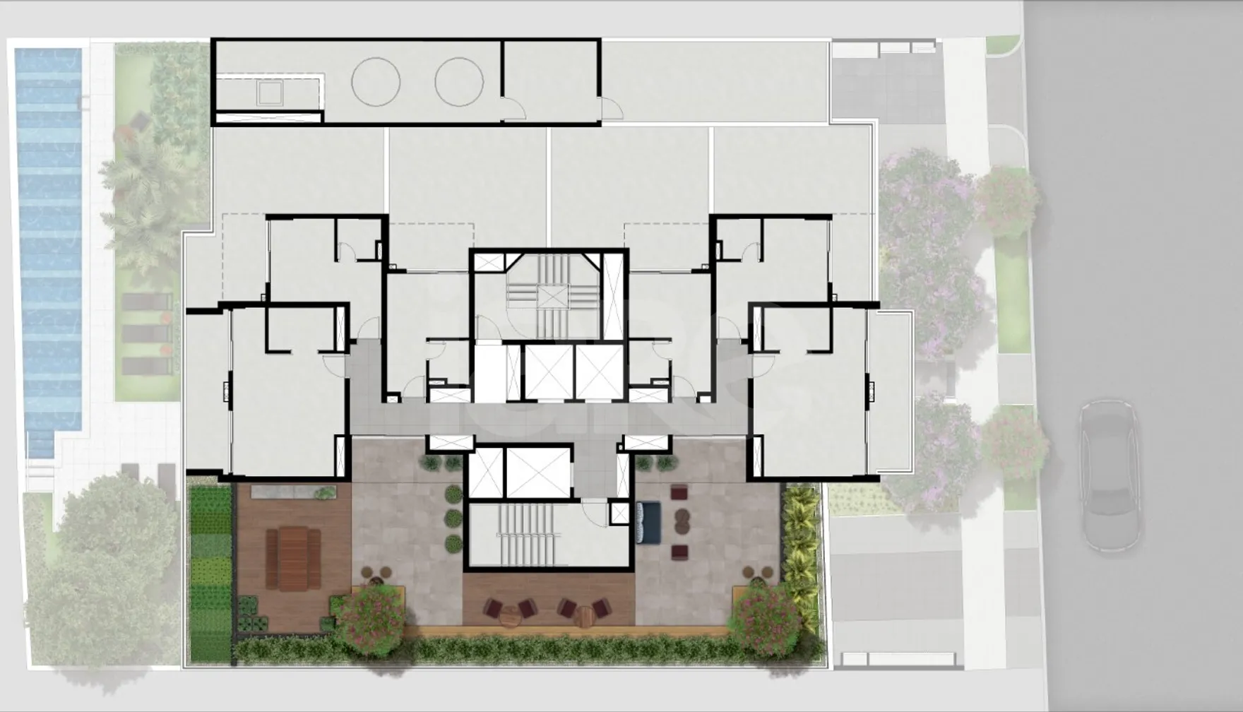 Planta — Pavimento segundo andar