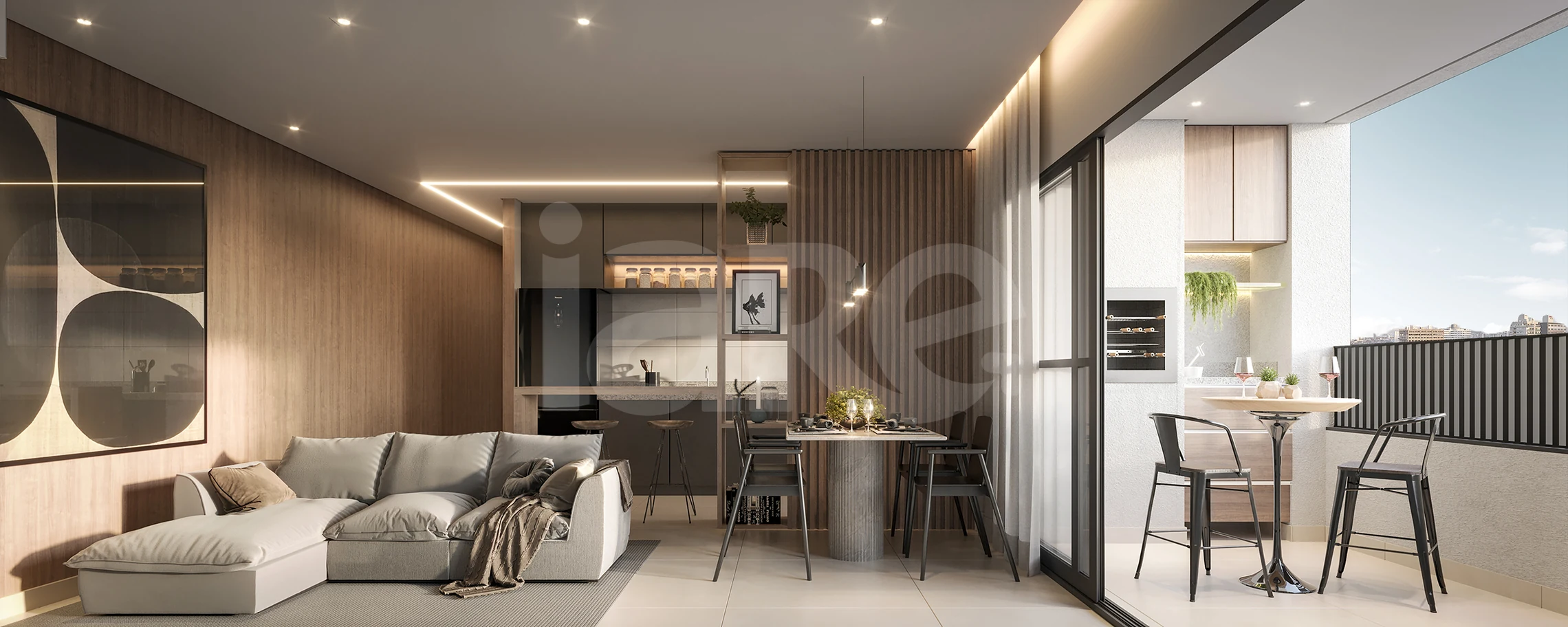 Planta — Apartamento 67,02 m²