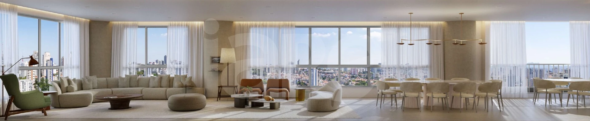 City Park Majestic - Apartamento com 278 m², em Setor Bueno — foto 2