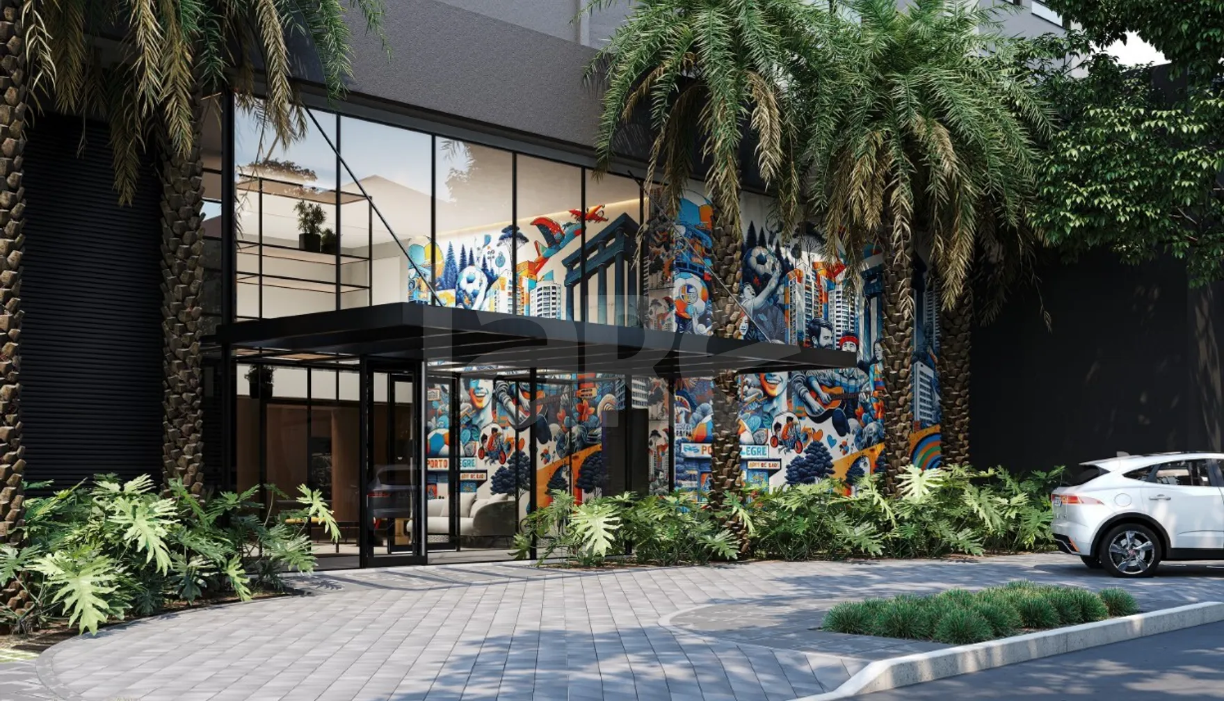 Mural Bom Fim - Studio com 32,76 m², em Bom Fim — foto 7