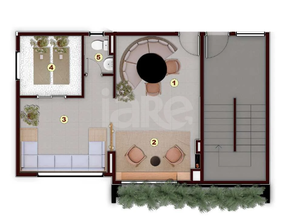 Planta — Pavimento rooftop