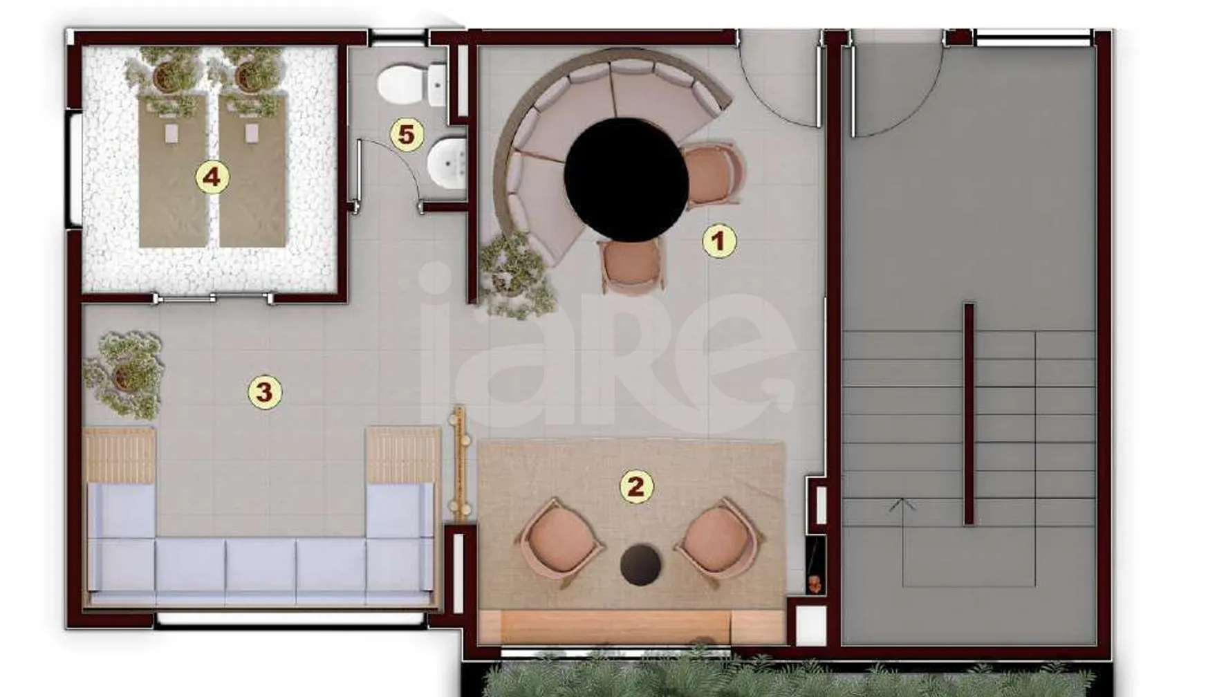 Planta — Pavimento rooftop