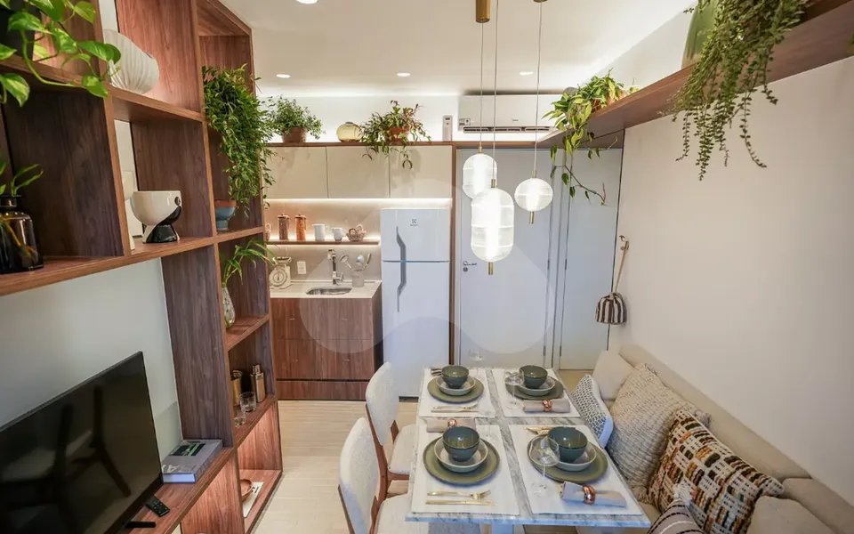 Bem Viver Barão de Limeira - Apartamento com 25,58 m², em Campos Elíseos — foto 2