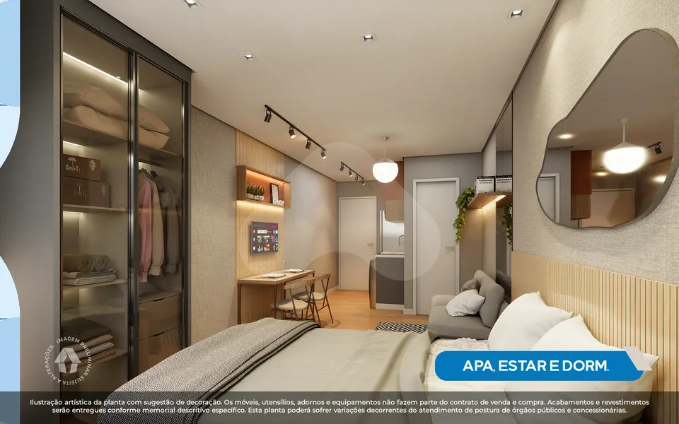 Metrocasa Clube Cangaíba - Studio com 24,57 m², em Vila Constança — foto 2