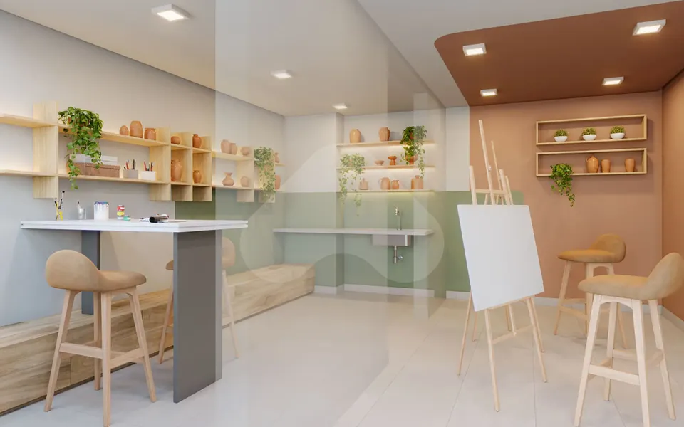 Mundo Park Aurora - Apartamento com 27,7 m², em Campo Grande — foto 7