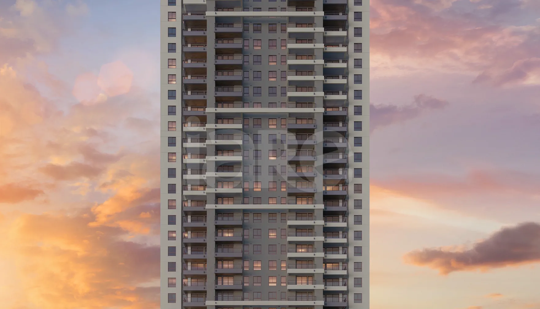 Linea - Apartamento com 65,01 m², em Portão — foto 2