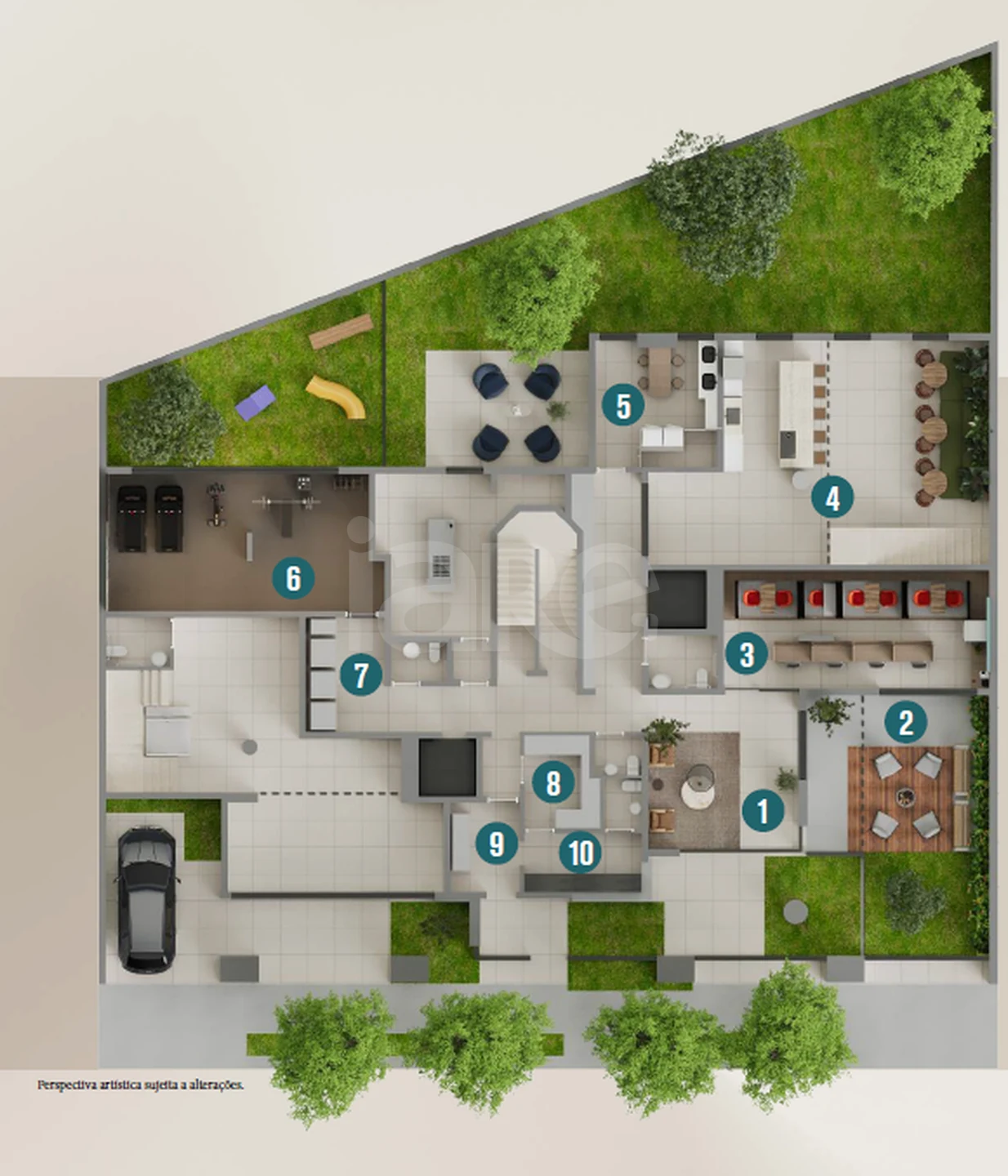 Planta — Pavimento térreo