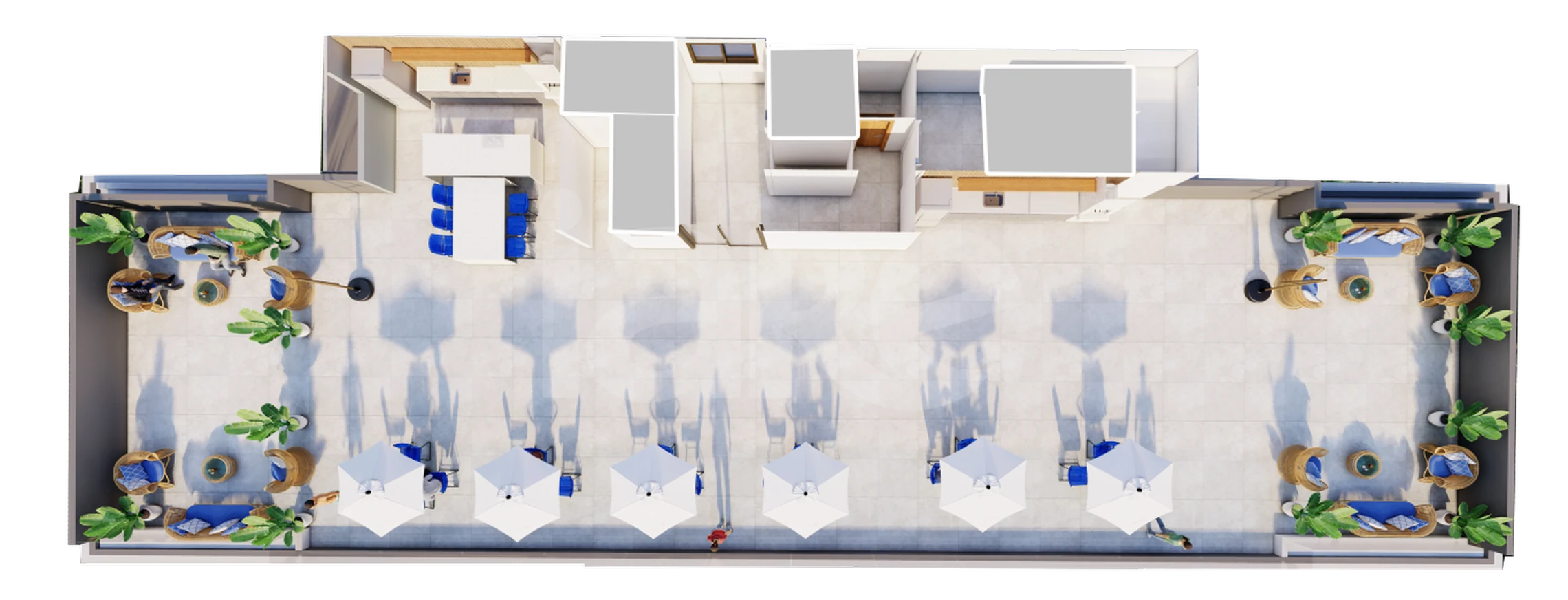 Planta — Pavimento rooftop