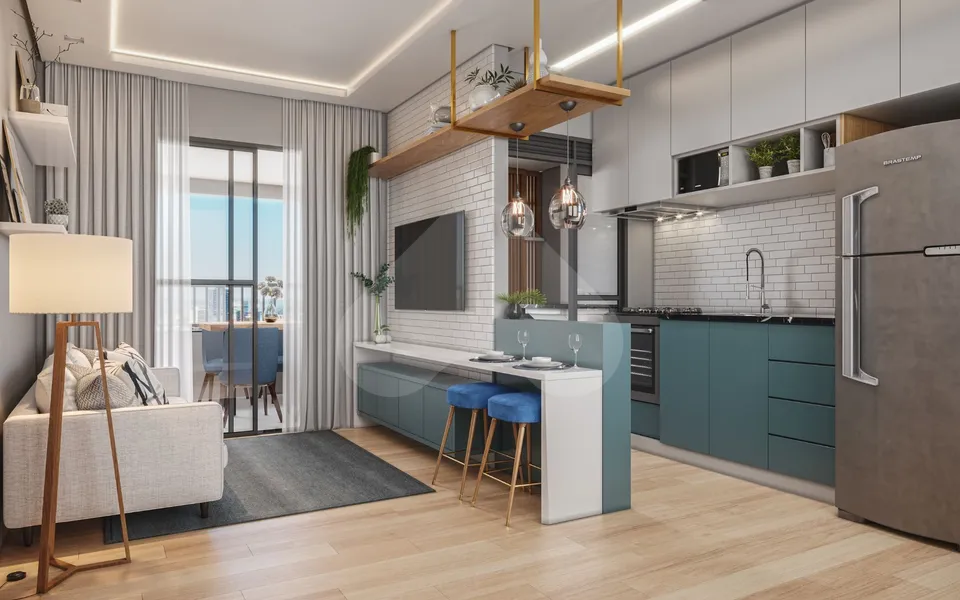 Buono Prime - Apartamento com 54,81 m², em Vila Gustavo — foto 2