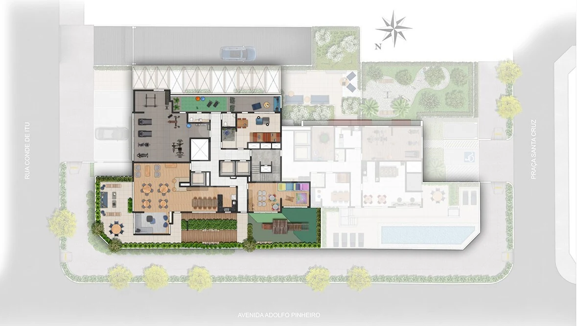 Planta — Pavimento 1