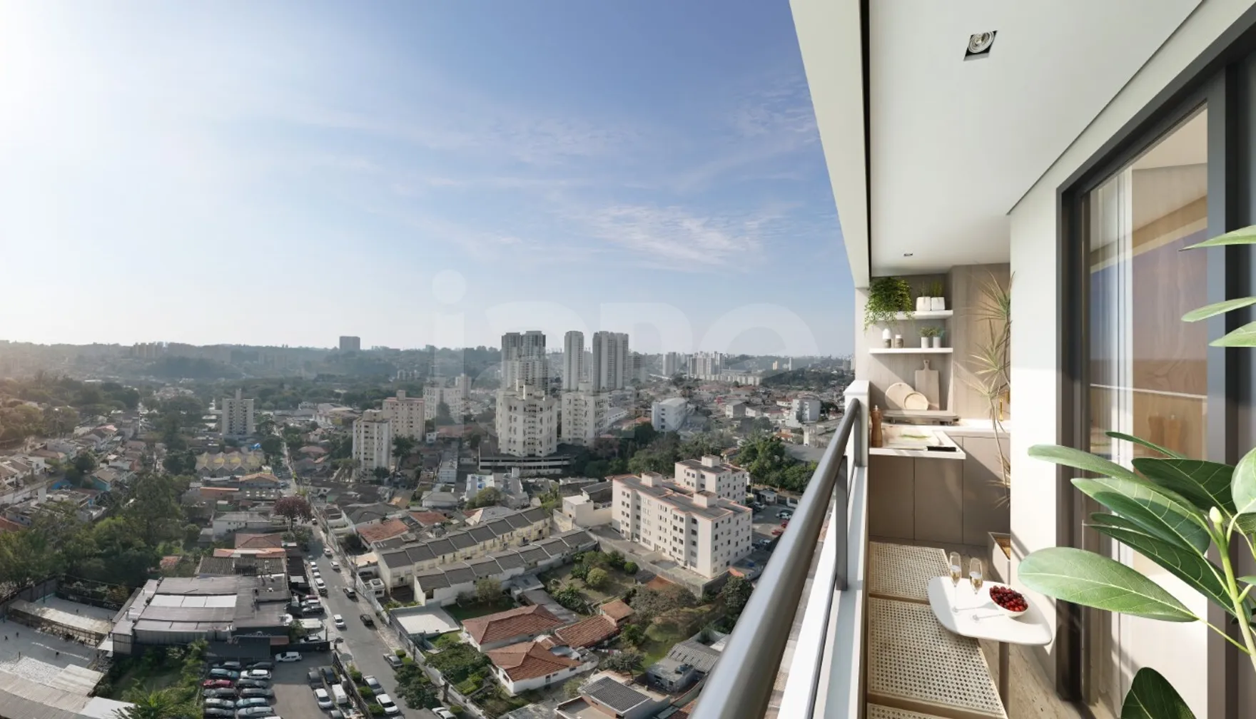 Vista Parque Chácara Joquey - Apartamento com 24,04 m², em Jardim Monte Kemel — foto 10