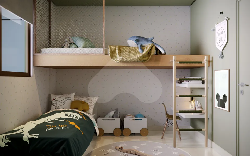 Alameda Rio - Apartamento com 93 m², em Madalena — foto 38