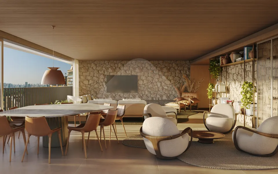 Orla Paulistana - Apartamento com 200 m², em Itaim Bibi — foto 3