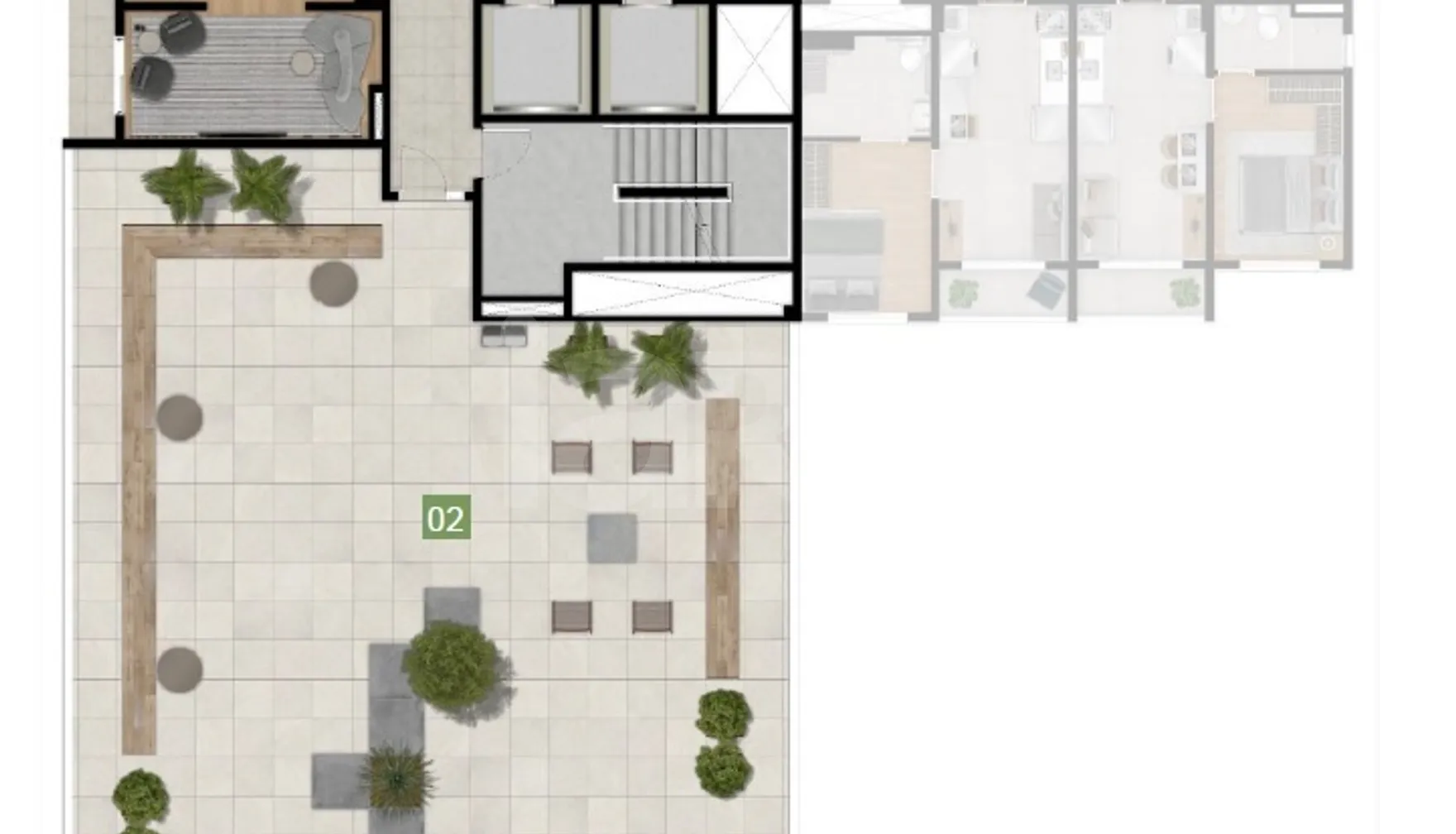 Planta — Pavimento 14