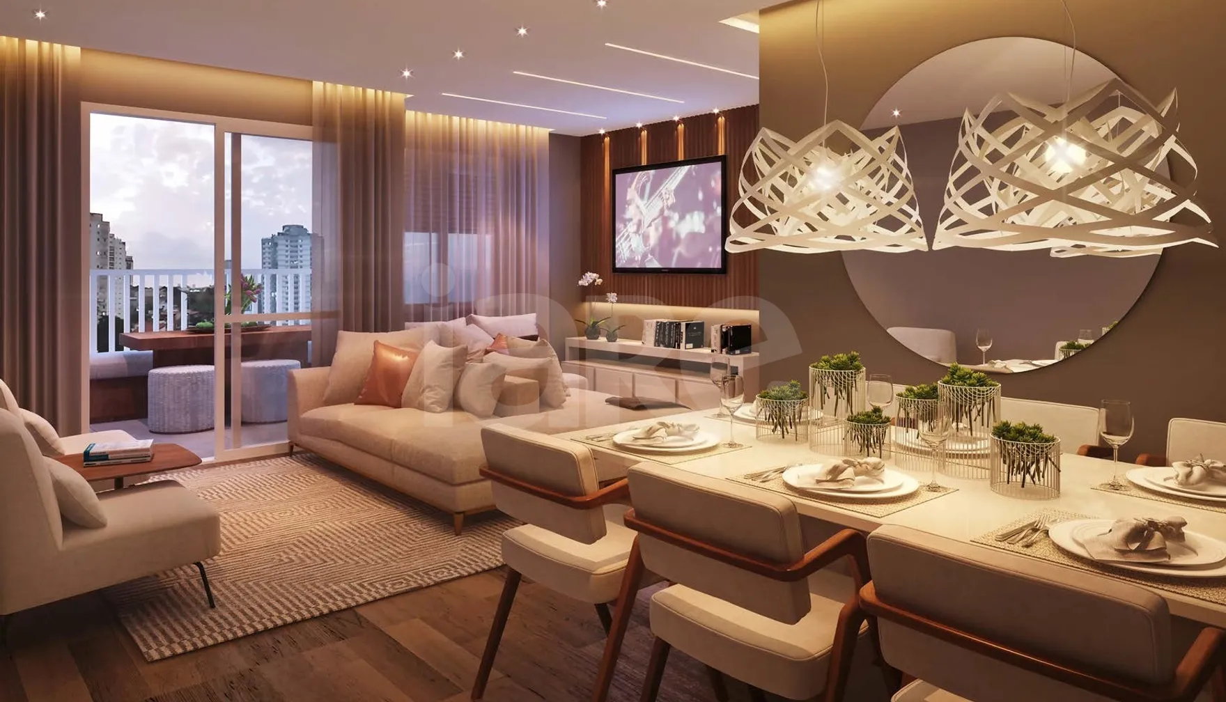Parque Orleans - Apartamento com 76,19 m², em Vila Maria Baixa — foto 2