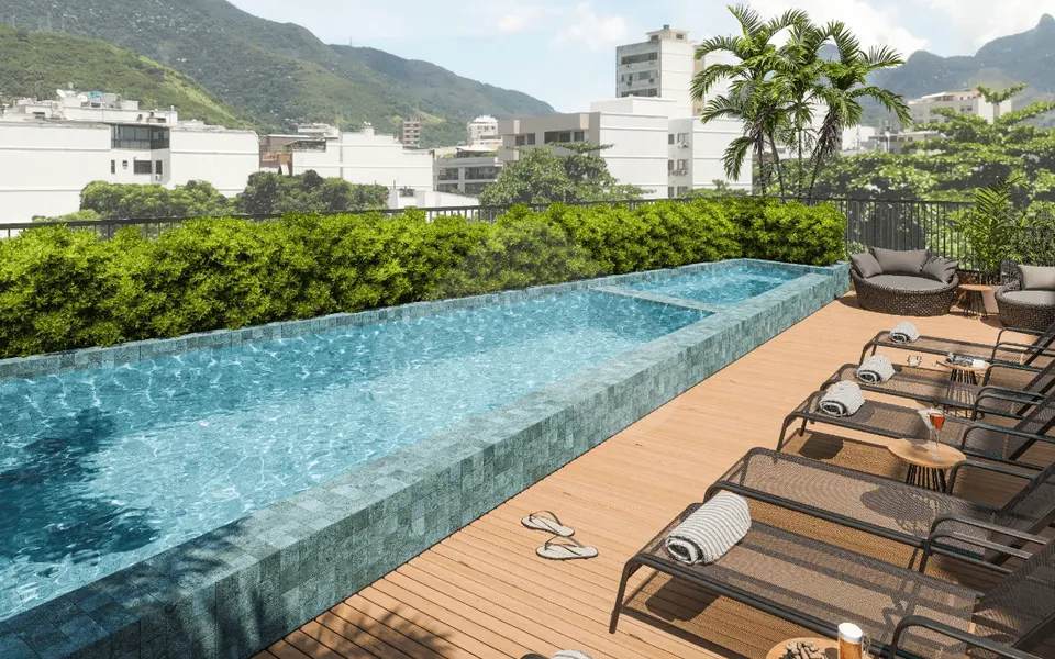 Cores da Tijuca - Studio com 34,8 m², em Tijuca — foto 12