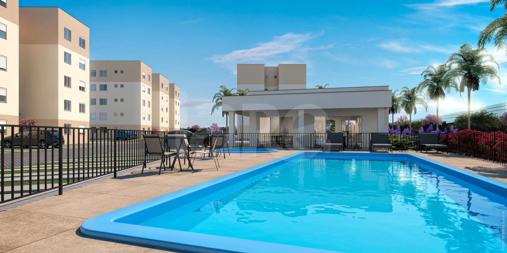 Villa Pienza - Apartamento com 30,01 m², em Hípica — foto 14