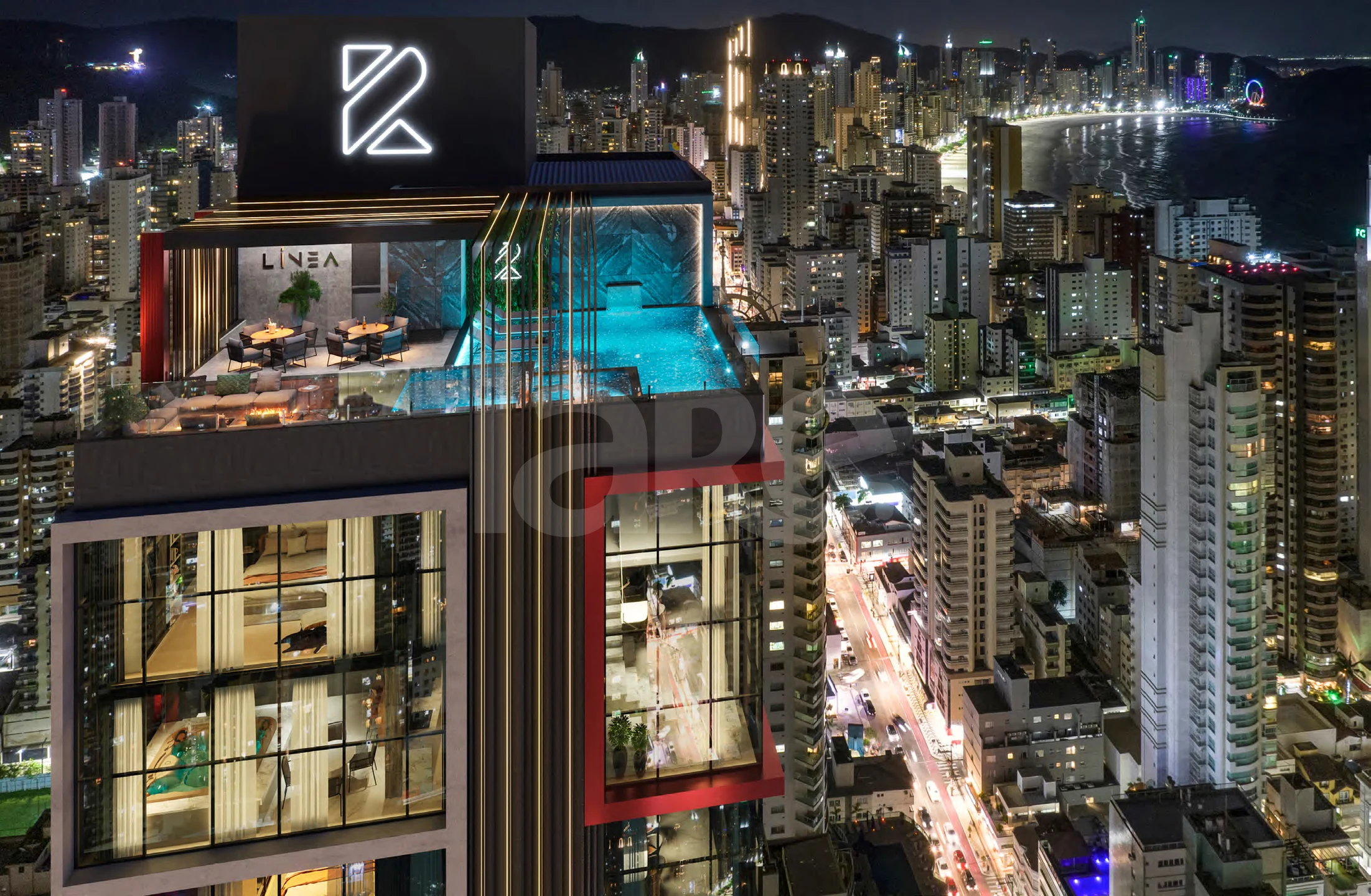 Línea Living Concept - Apartamento com 186,75 m², em Centro — foto 20