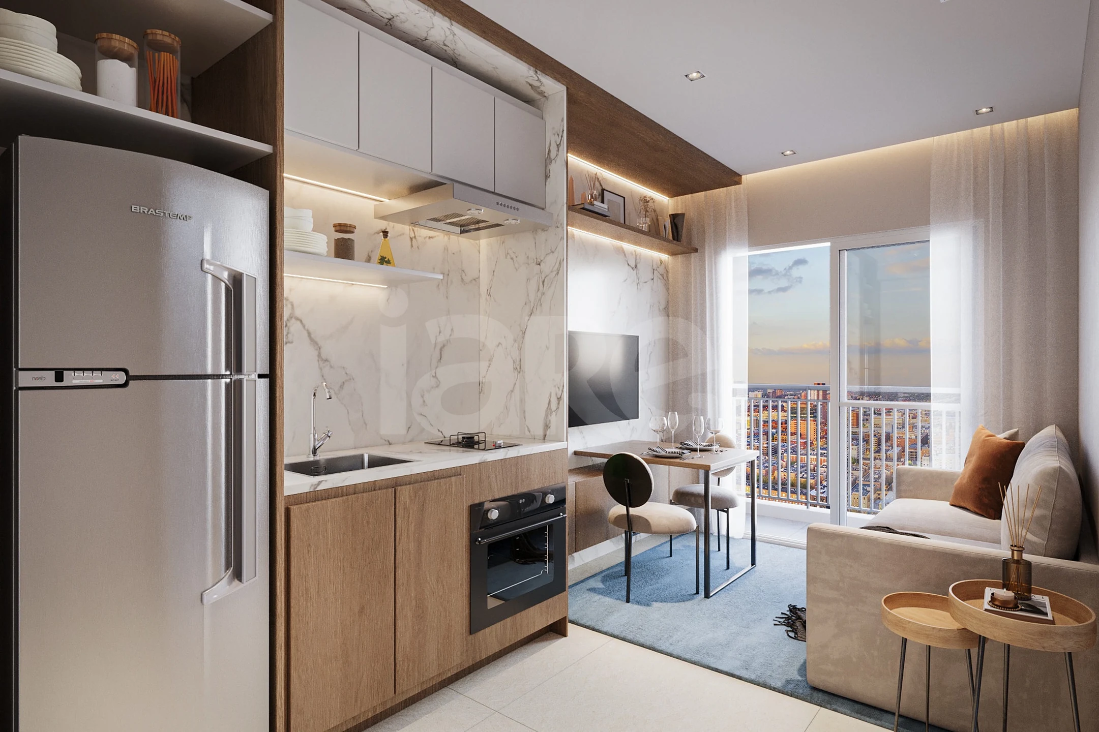 Soul Santana Residencial Conx - Studio com 27,19 m², em Santana — foto 8