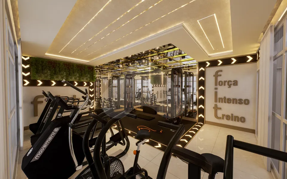 Skypark Tower - Apartamento com 54 m², em Perequê — foto 4