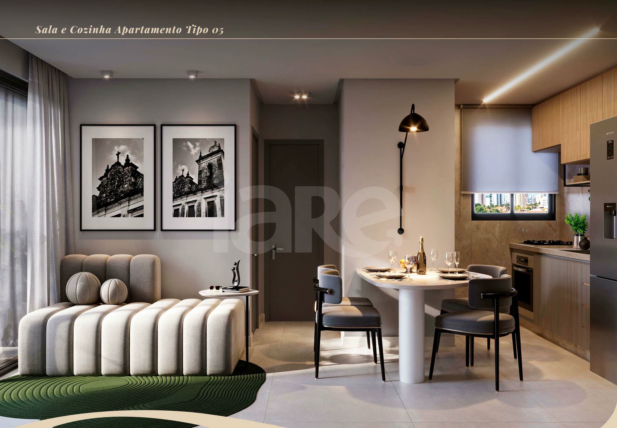Vita Bosque - Apartamento com 35,54 m², em Jardim Oceania — foto 3