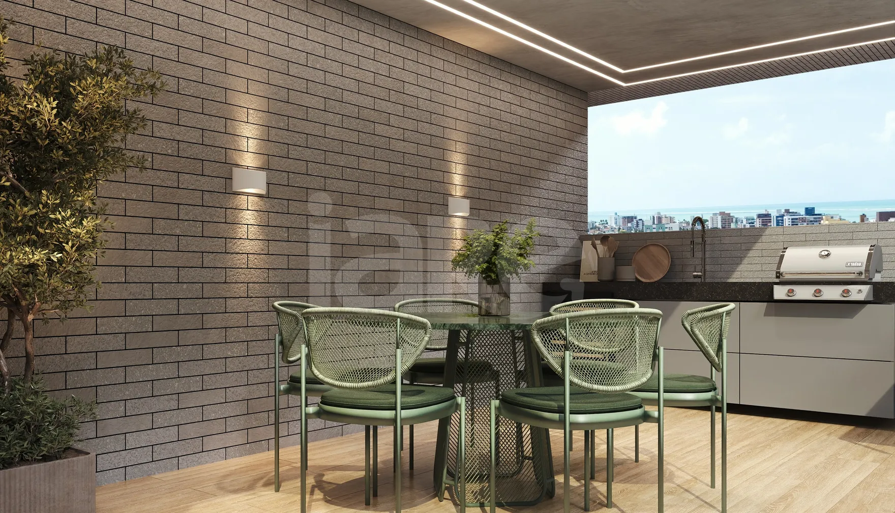 Porto Verano - Apartamento com 61,41 m², em Poço — foto 15