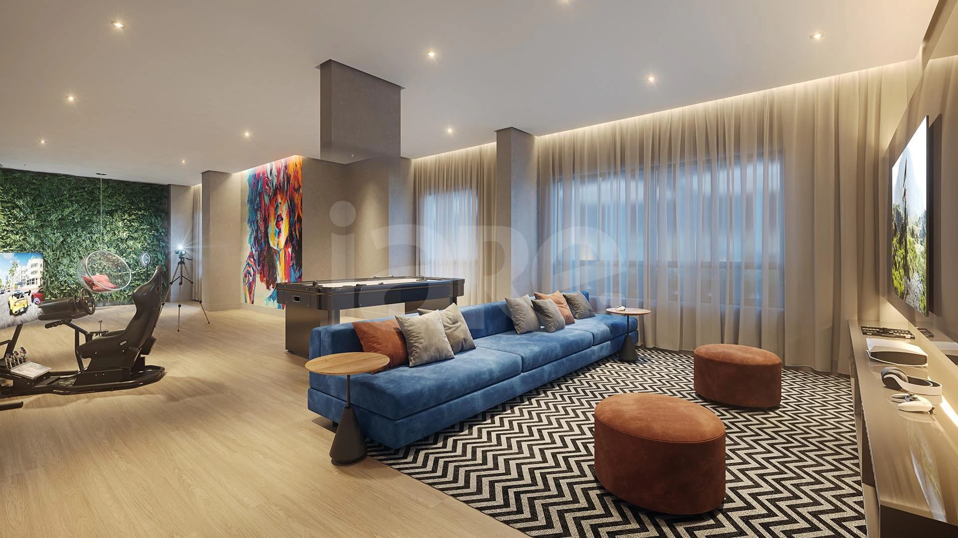 Living Grand Wish Jardim - Apartamento com 90,18 m², em Jardim — foto 8