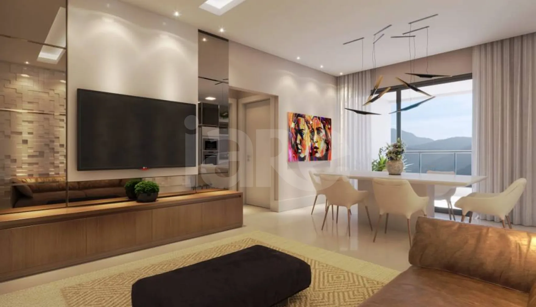 Ilha Li Galli Residence - Apartamento com 67,55 m², em Morretes — foto 3