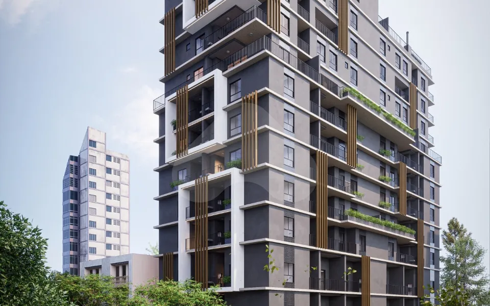 Blentt - Apartamento com 58 m², em Portão — foto 2