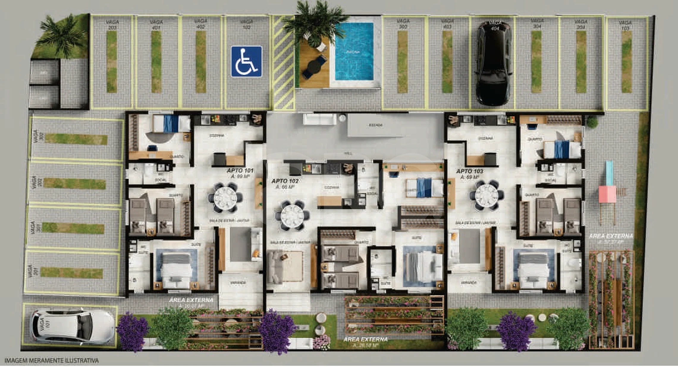 Planta — Pavimento térreo