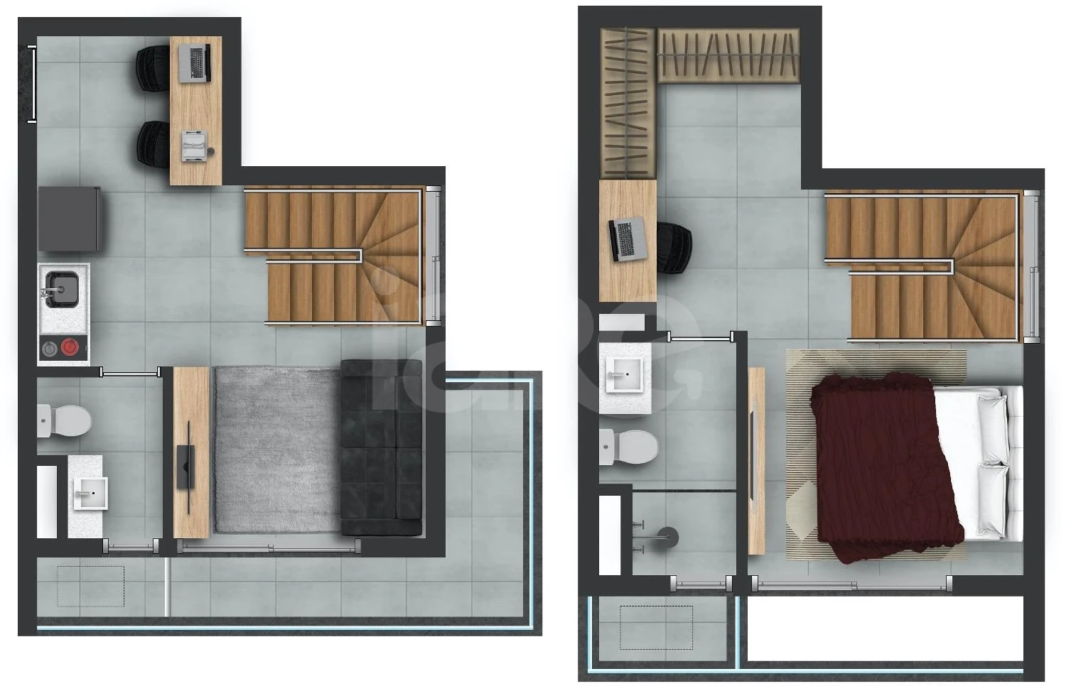 Planta — Garden 63,13 m²