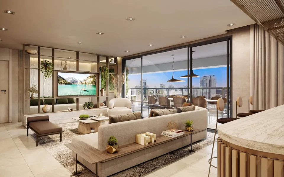 Infinity Brooklin - Apartamento com 143 m², em Brooklin Paulista — foto 2