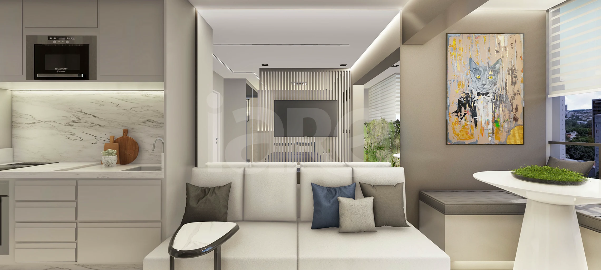 Wave - Apartamento com 46 m², em República — foto 4
