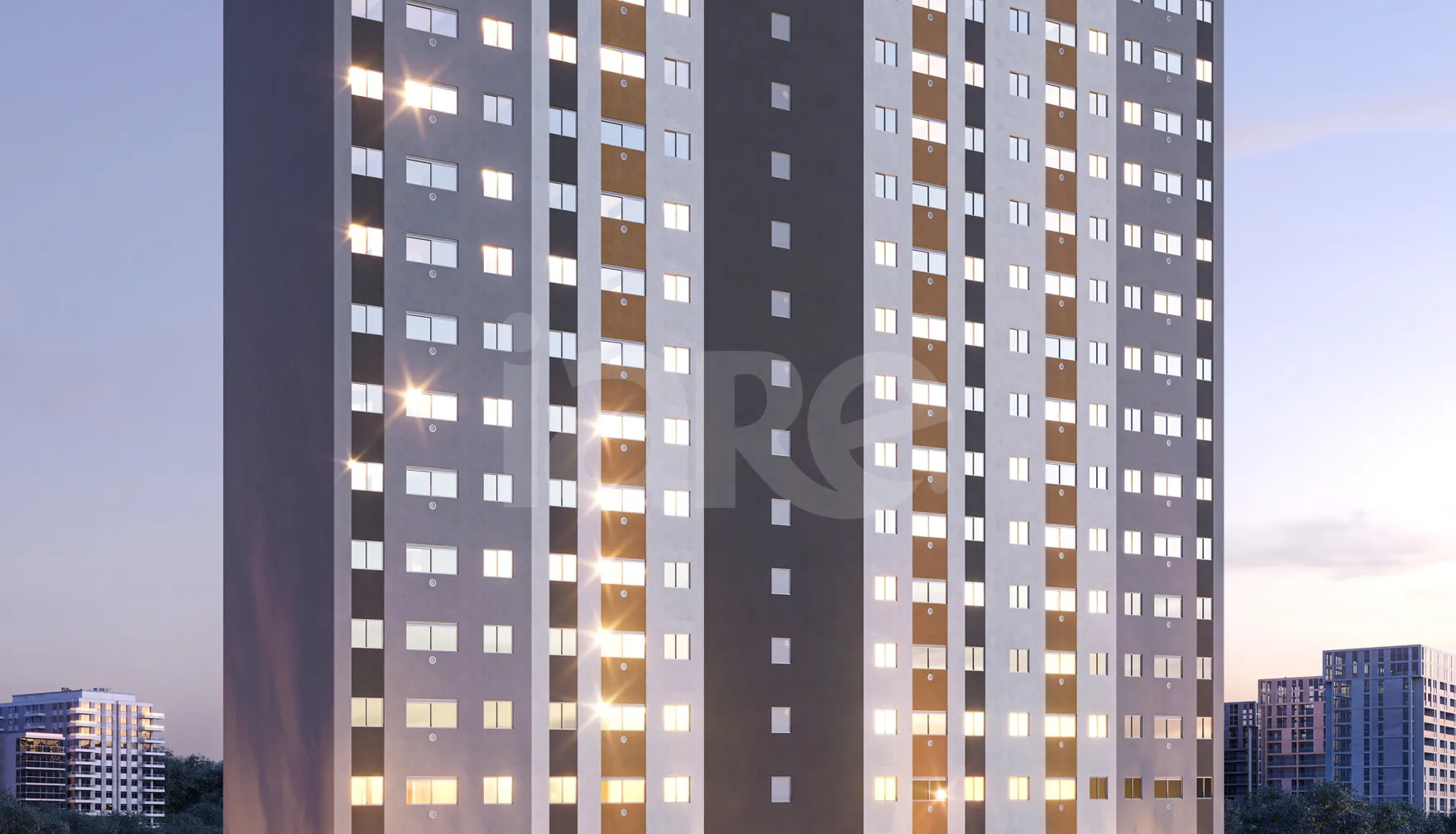 HM Smart Barra Funda - Apartamento com 35,84 m², em Várzea da Barra Funda — foto 1