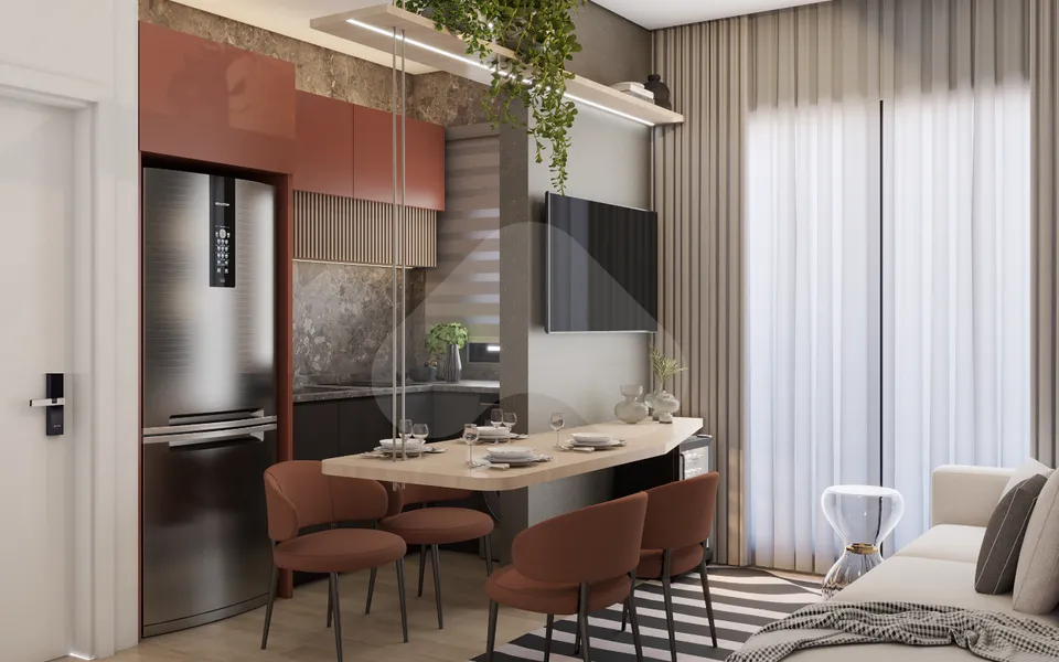 Loom Stay - Studio com 25,53 m², em Centro — foto 2