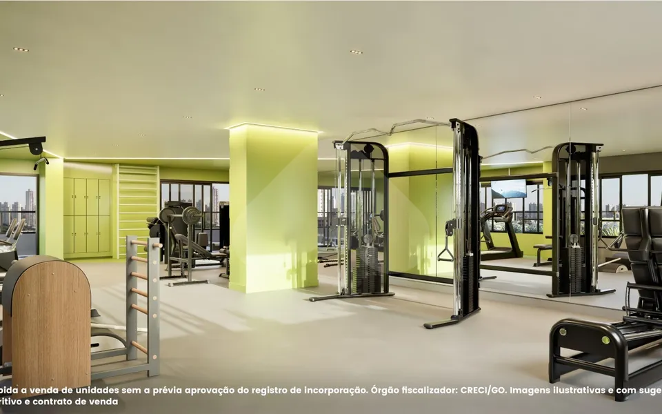 B.Great Bosque dos Buritis - Apartamento com 57,35 m², em Setor Central — foto 7