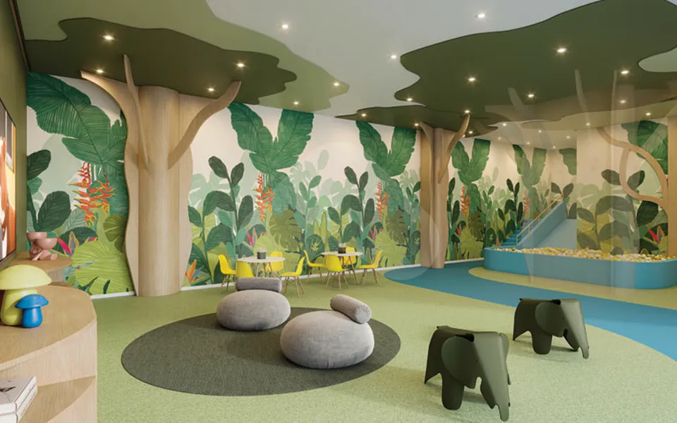 Blue Marine Home Resort - Studio com 26,56 m², em Vila Monte Alegre — foto 16