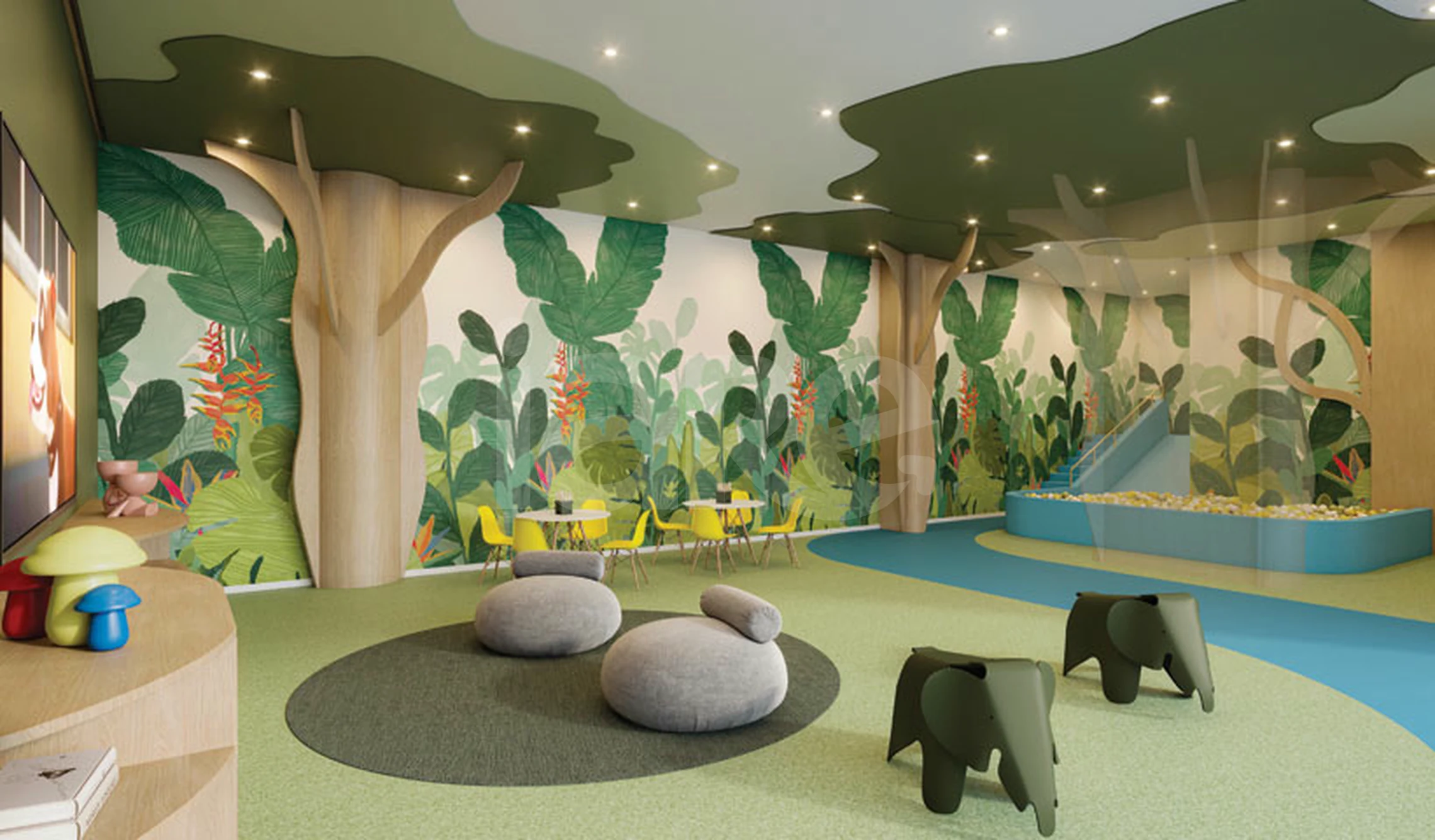 Blue Marine Home Resort - Apartamento com 56,47 m², em Vila Monte Alegre — foto 16