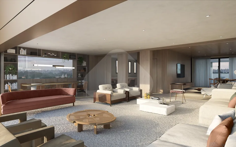 Mirage Ibirapuera - Apartamento com 238,7 m², em Moema — foto 2