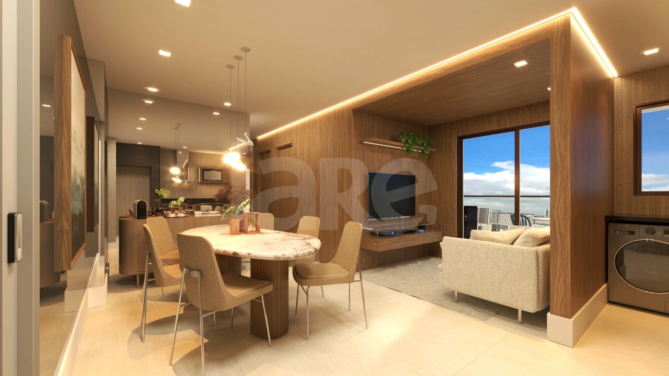 Parc College - Apartamento com 61,76 m², em Imbiribeira — foto 2