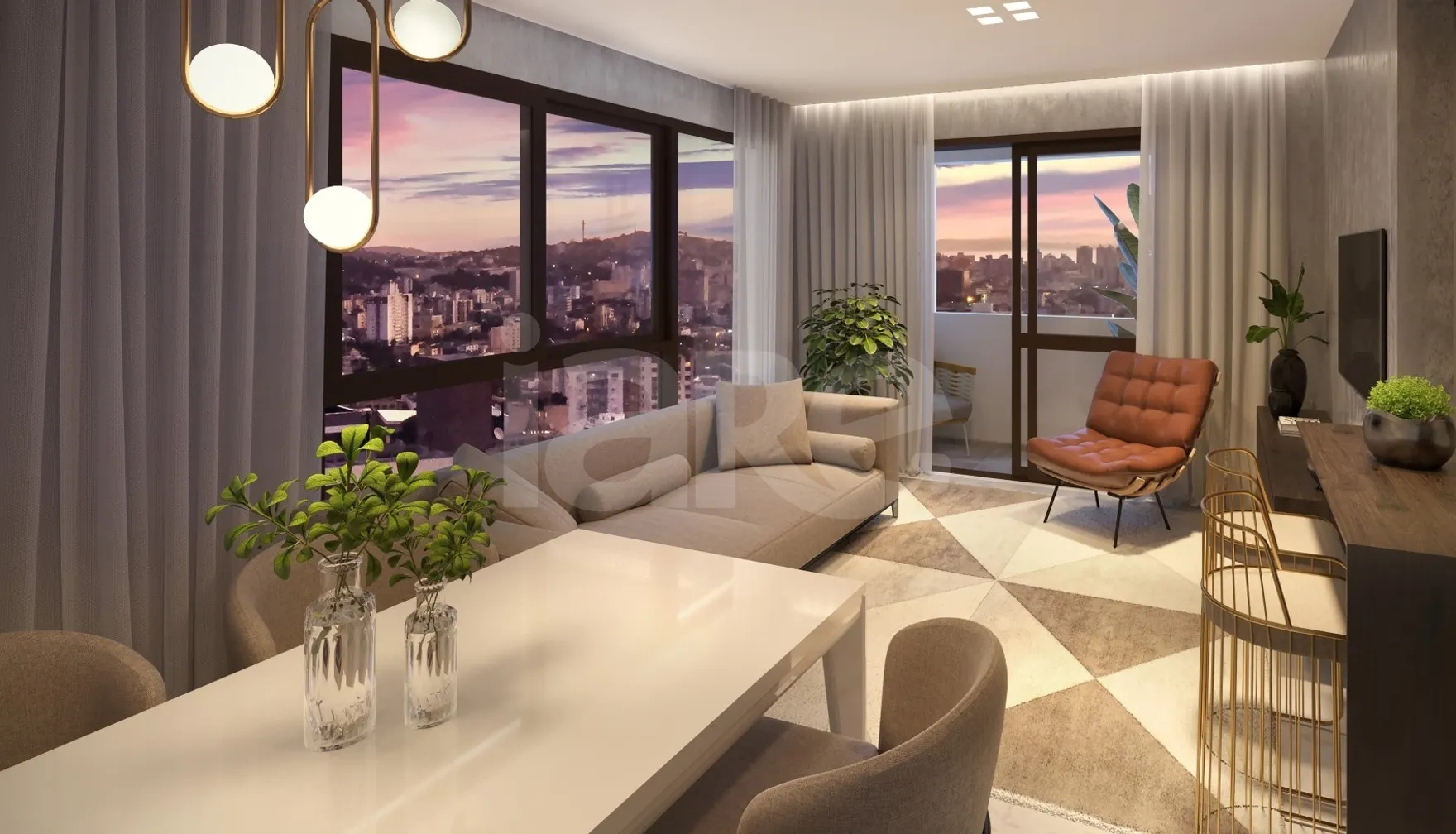 Miradouro - Apartamento com 70,2 m², em Rio Branco — foto 3